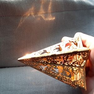 3/$10 Traditional light caster ornament